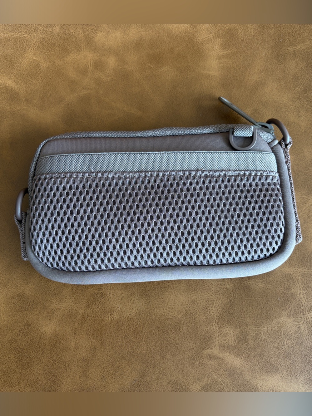 Dagne Dover Neoprene Crossbody Pouch in Dune - Picture 2 of 6